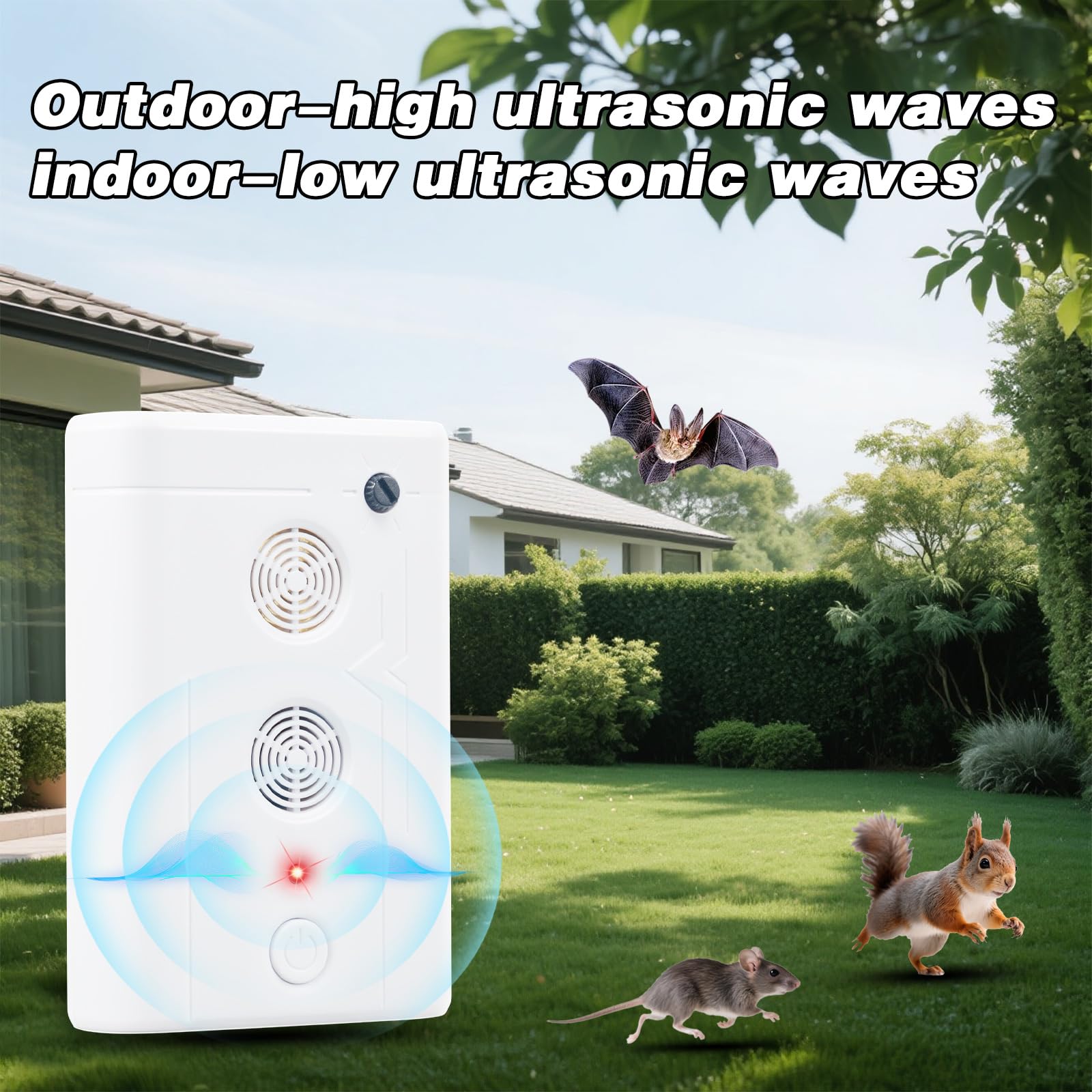 ZLieatmp ultrasonic repellent indoor; safe, quiet deterrence for homes.