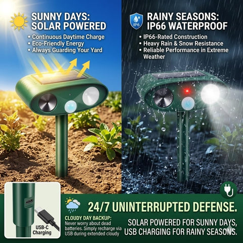 ZLieatmp weatherproof outdoor design endures rain and snow for year-round use.