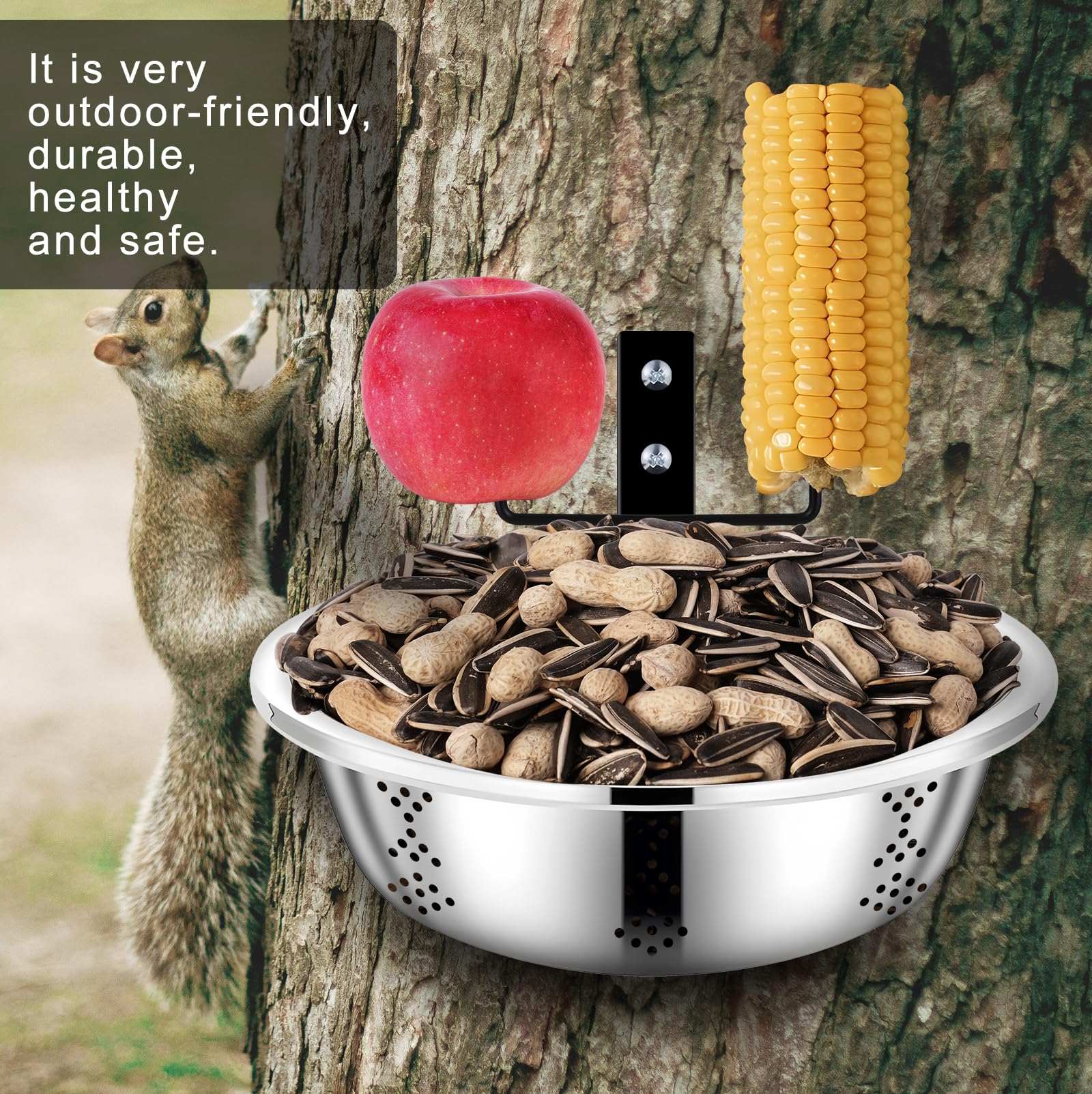 Zliiesns gift-ready backyard feeder for wildlife lovers.