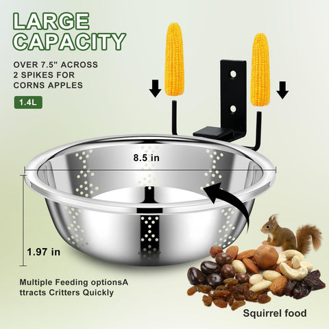 Zliiesns removable bowl enables quick cleaning and refilling.