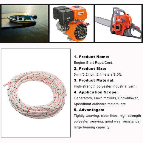 ZLKSKER multi-machine starter compatibility for mowers, trimmers, snowblowers.