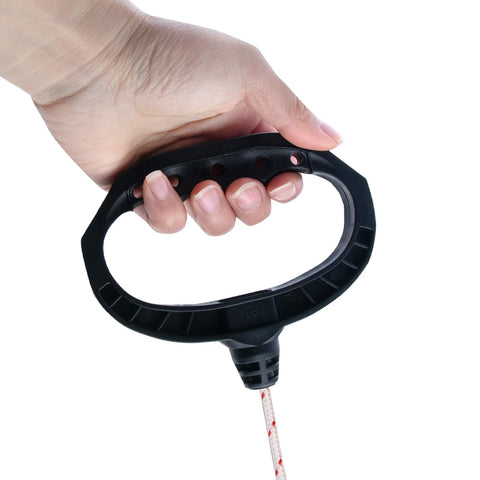 ZLKSKER recoil starter handle with a firm grip for reliable starts.
