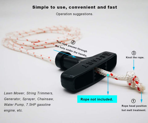 ZLKSKER starter grip for sprayer and water pump, easy pull