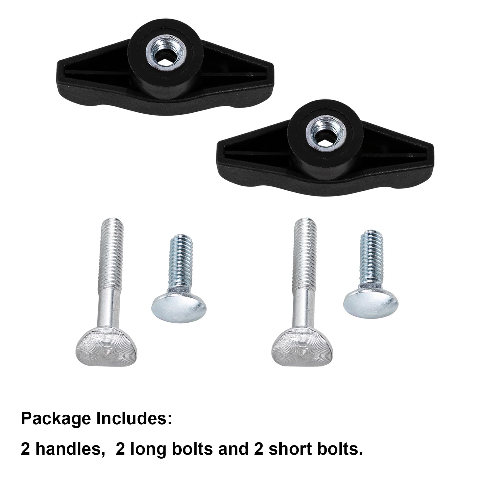 ZLKSKER wing handle nut design enables tool-free tightening