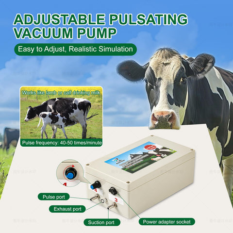 Zlshmoee four teat cups ensure secure attachments across animals.