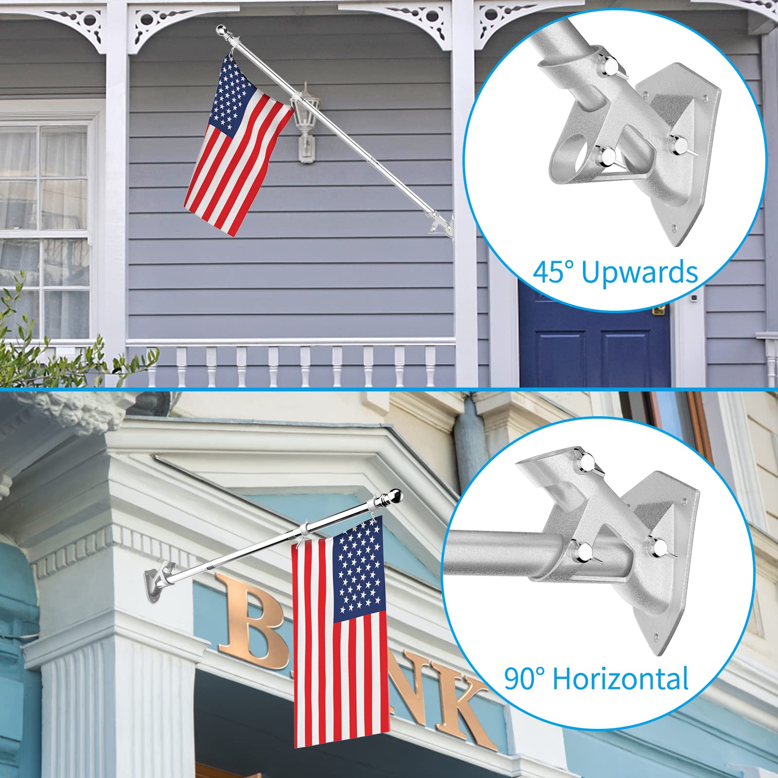 ZMTECH stainless steel pole components resist rust outdoors