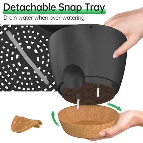 ZMTECH self-watering reservoir keeps plants hydrated during trips