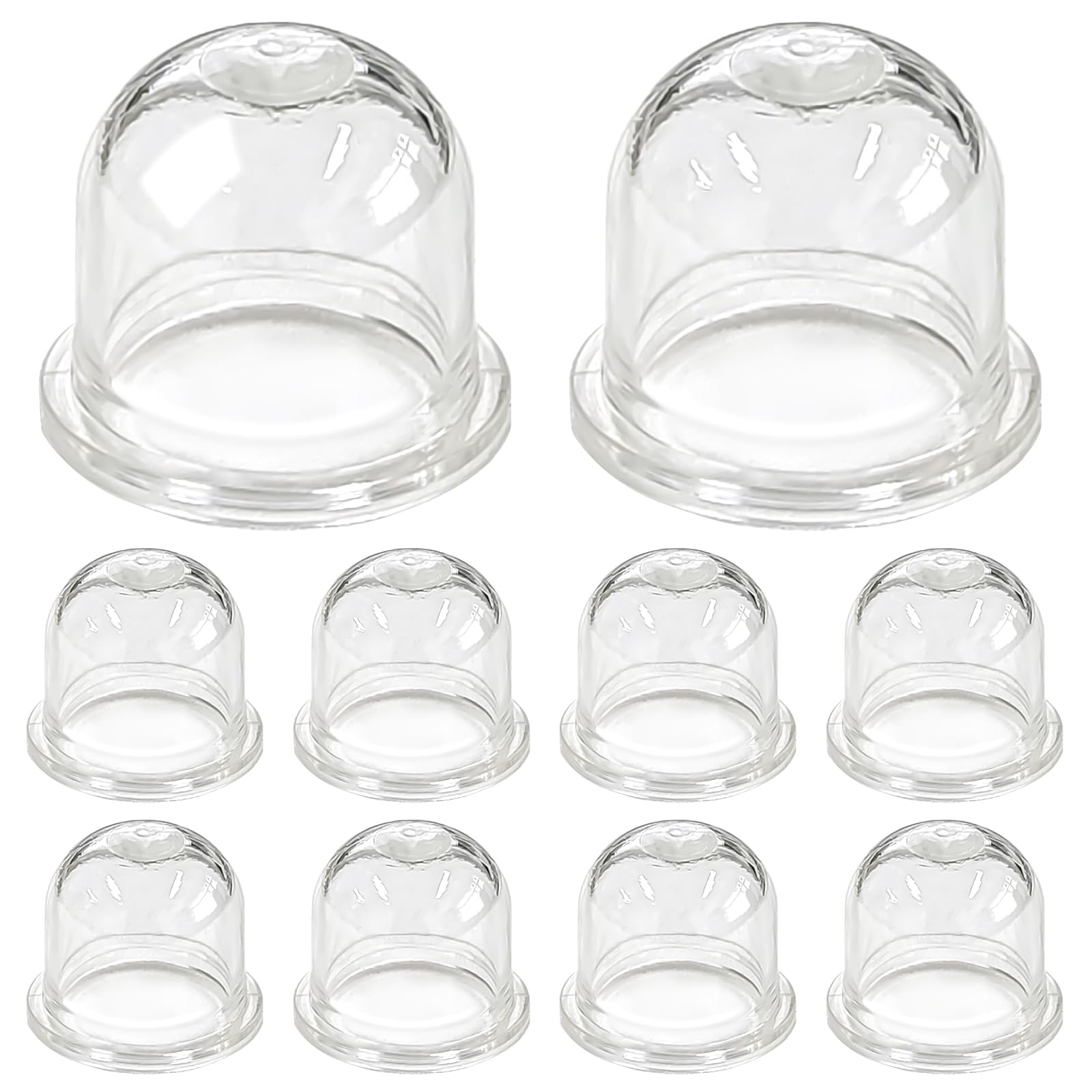 ZNBSIXP 10-pack carburetor primer bulbs for quick replacement and reliable starts.