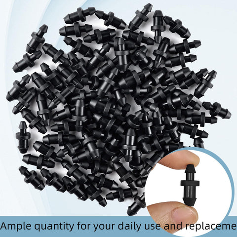 ZNBSIXP barbed end plug-fit keeps tubing secure and leak-free.