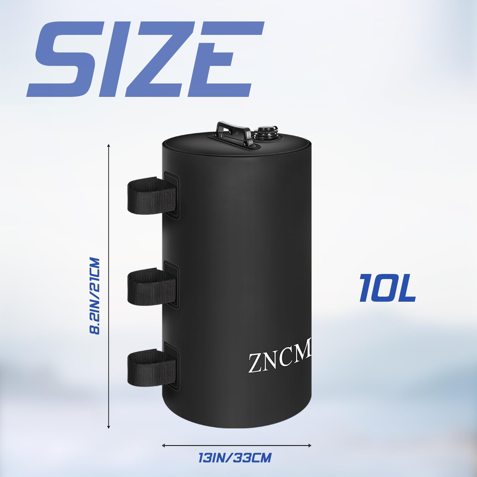 ZNCMRR weights suitable for gazebo setups near river edges.