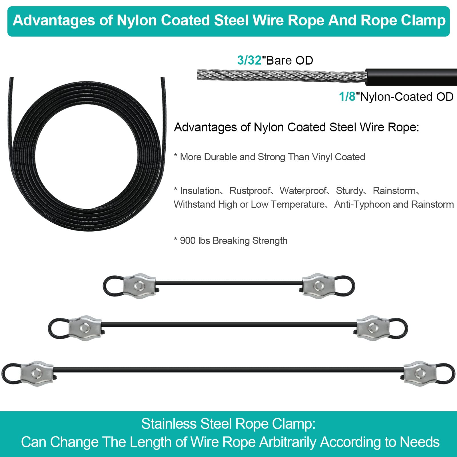 ZNELLY adjustable turnbuckle set enabling precise tensioning.