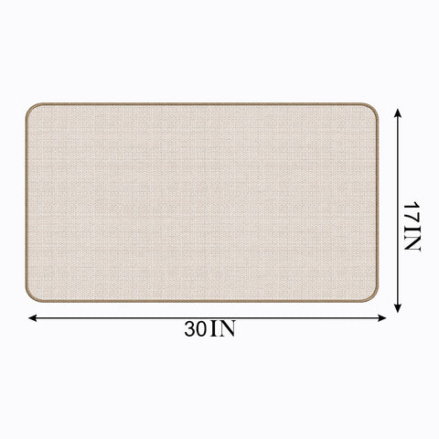 Non-slip backing keeps entry floors clean with the Bless This Home doormat