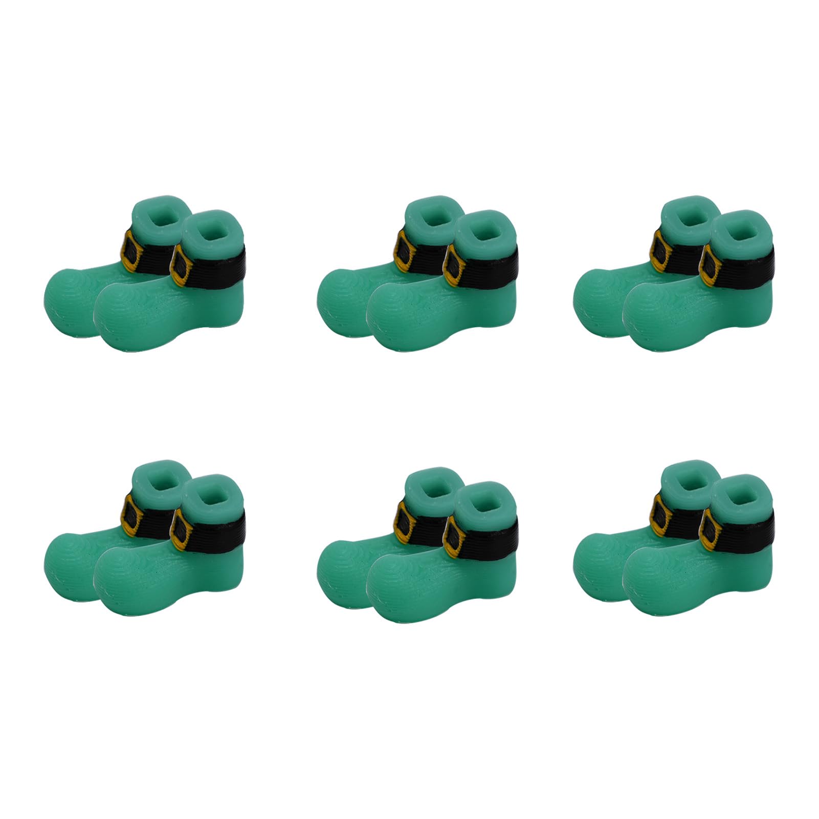 ZNTU leprechaun shoes six-pair set for decorating and gifting.