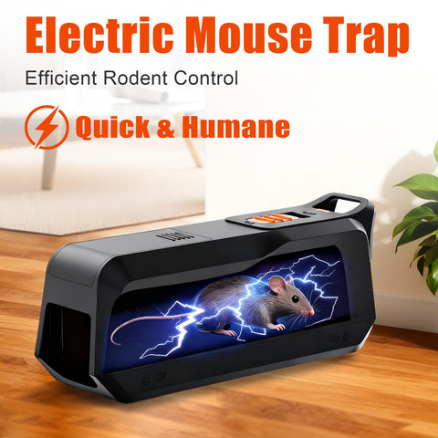 ZNZTO Electric Mouse Trap 2-Pack side view highlights slim profile for discreet placement