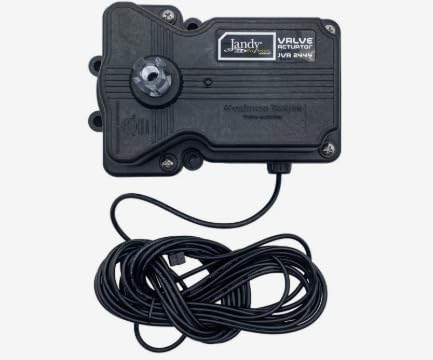 Jandy JVA2444 valve actuator front view showing 24V operation for pool control