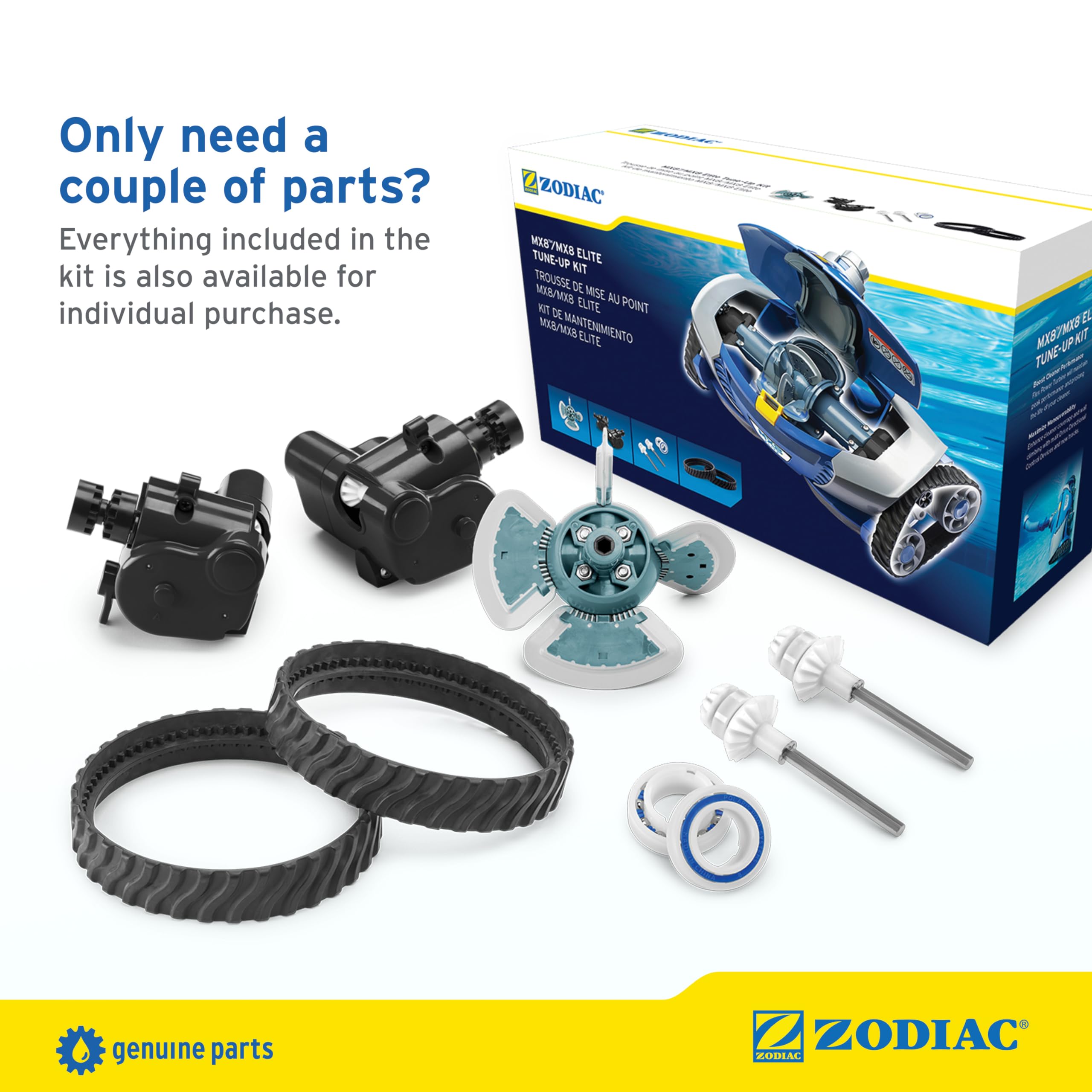 Zodiac Genuine Parts engineered to exact specifications for long life.