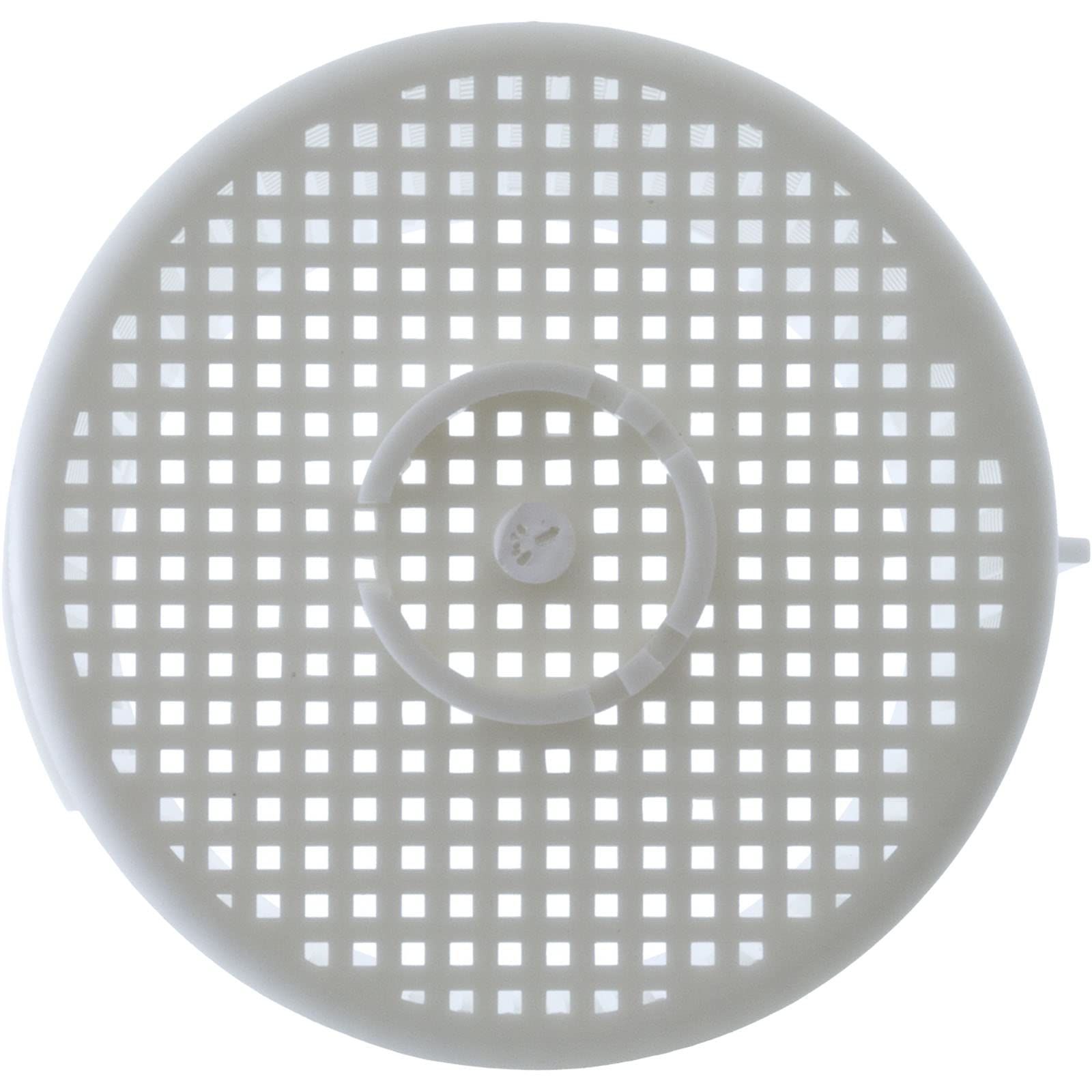 Zodiac pump debris trap basket with clear access for easy cleaning.