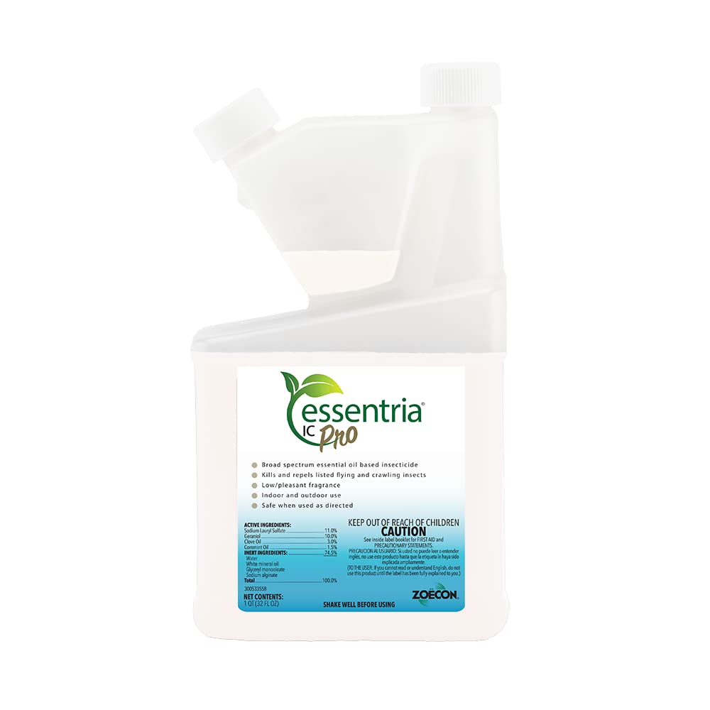 Zoecon Essentria IC-Pro bottle pour for plant-based pest control at home