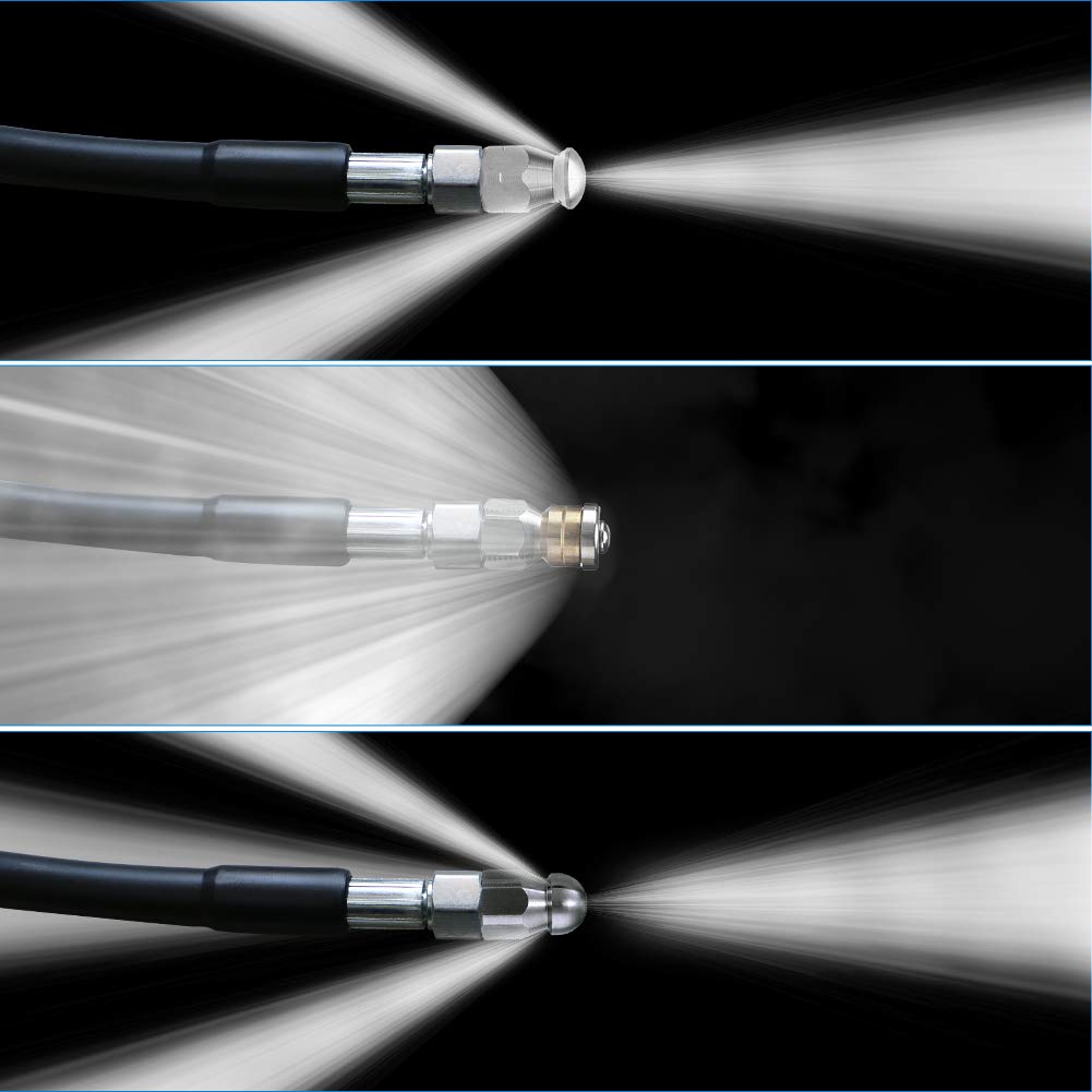 ZOFINE corner nozzle targets tight corners and blockages.