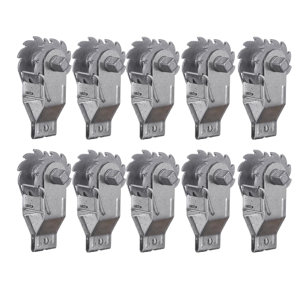 Zoiut electric fence wire strainer 10-pack for reliable tension in farm fencing