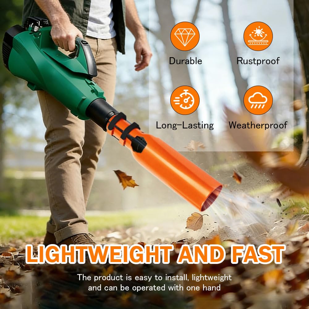 ZOKlnPO ergonomic lightweight design reduces fatigue during cleanup