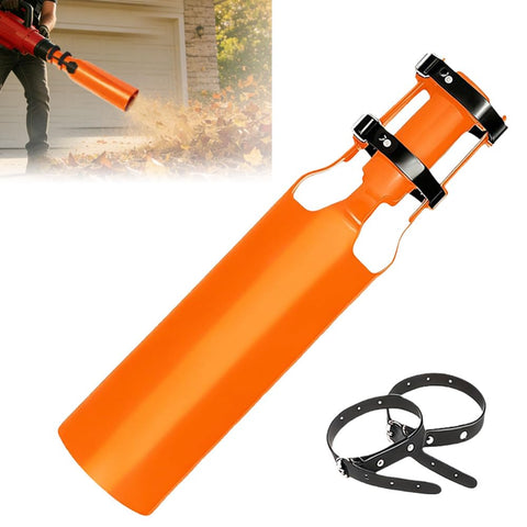 ZOKlnPO leaf blower air booster increases wind speed for faster yard cleanup