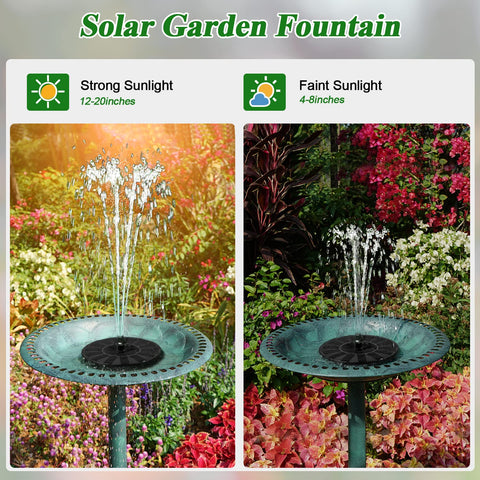 ZOLOCHEL fountain shown in sunlit water to maximize spray height