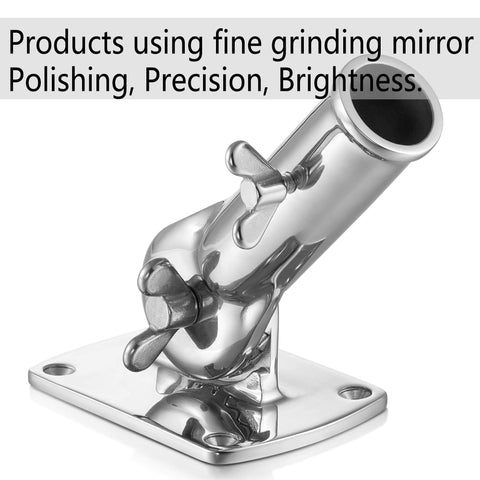 ZOMCHAIN bracket with 180-degree adjustment for flexible installation.