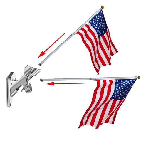 ZOMCHAIN outdoor-ready bracket suits roof, yard, porch, and deck.
