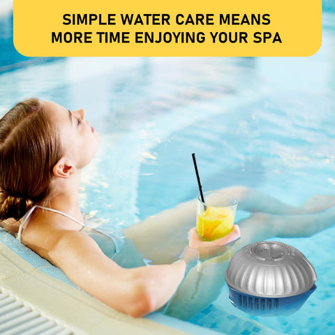 Zomixzo 5-pack provides up to four weeks of balanced water for standard hot tubs up to 600 gallons.