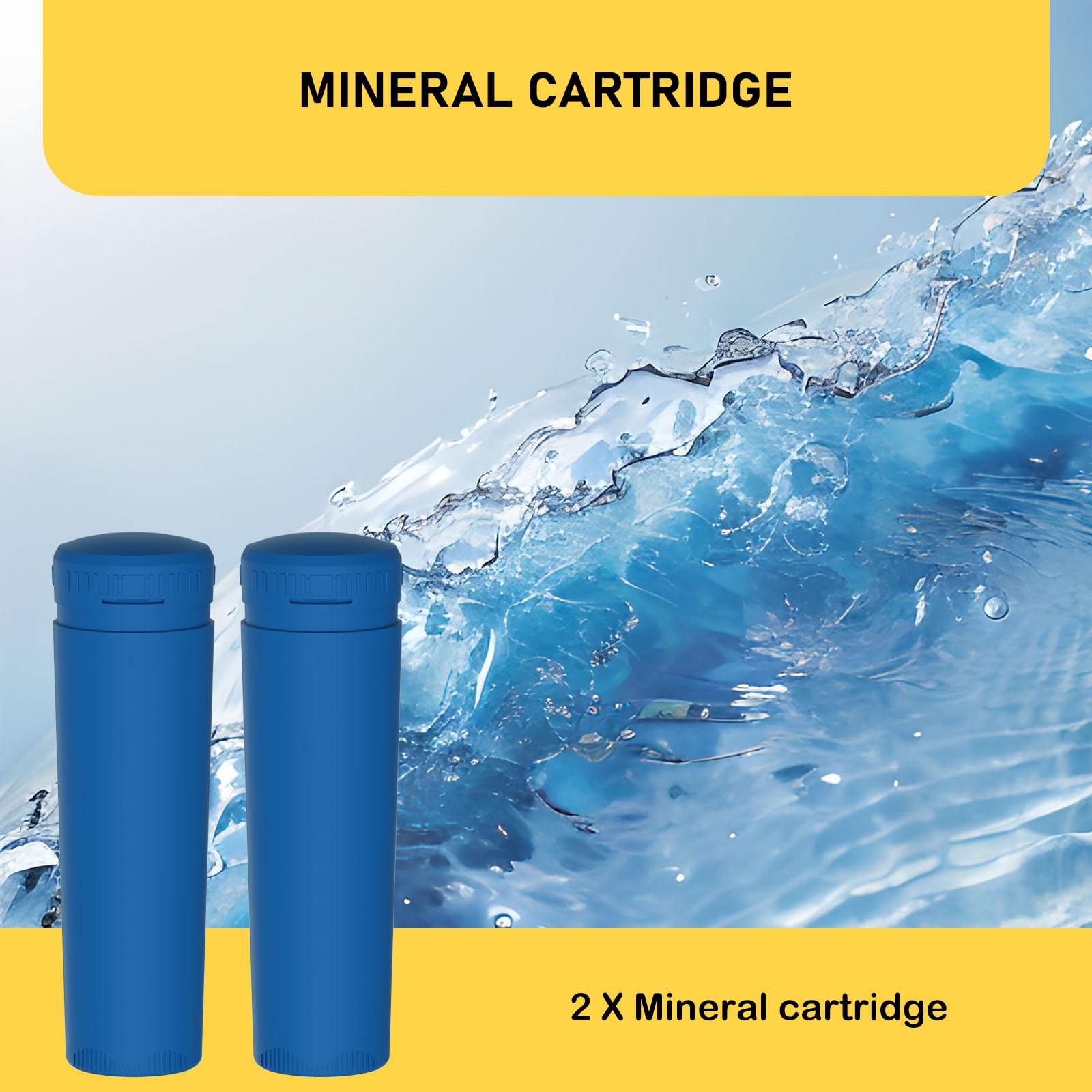 Zomixzo mineral cartridge water clarity test demonstrates balanced spa water