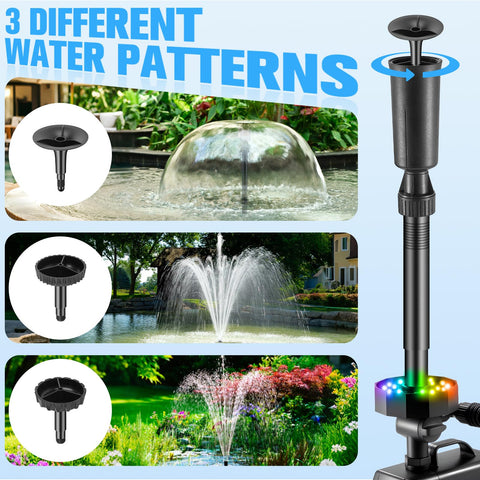 ZoneJoy ergonomic handle simplifies lifting and positioning during setup.
