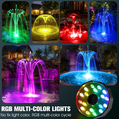 ZoneJoy mushroom and fireworks nozzle patterns add playful water displays.