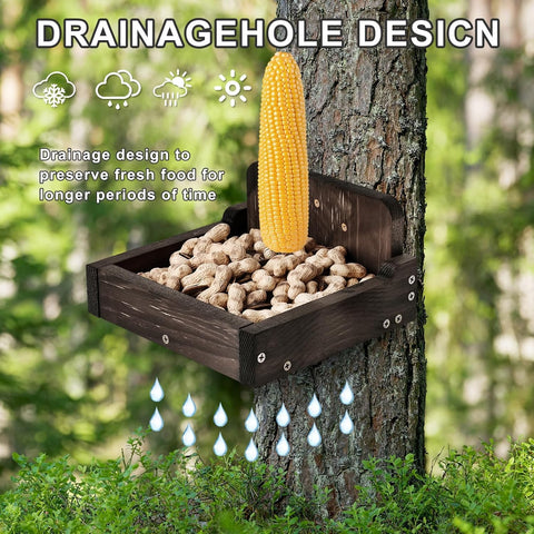 zonhajia chipmunk feeder designed for observing wildlife from the porch