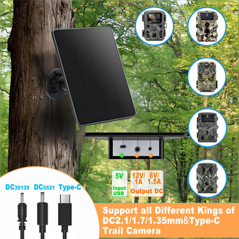 Zonkasion all-in-one solar panel with included accessories.