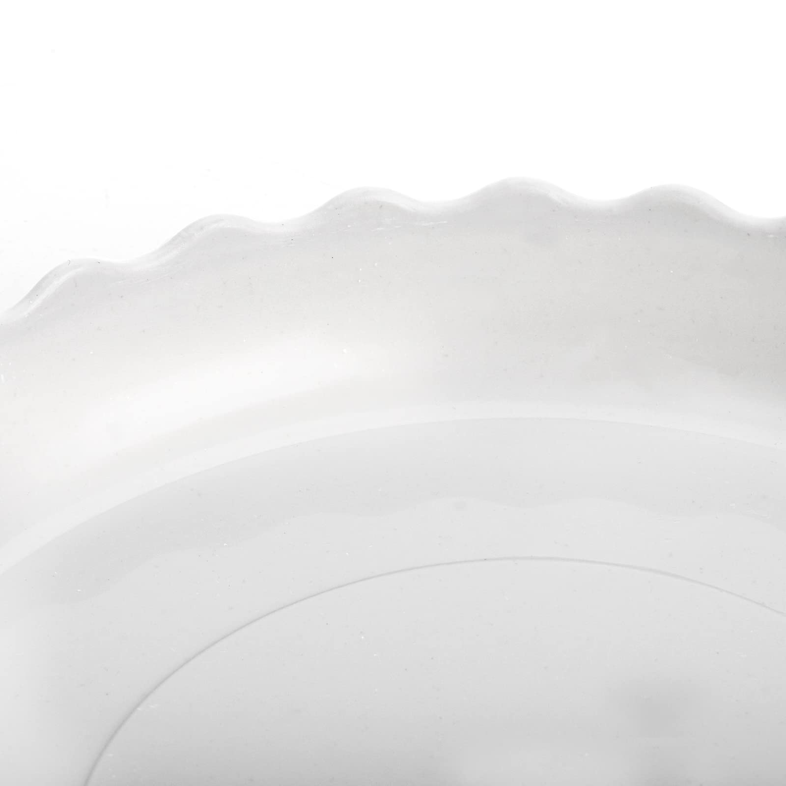 ZOOFOX wave plant saucer 10-inch sturdy drip tray for outdoor pots.