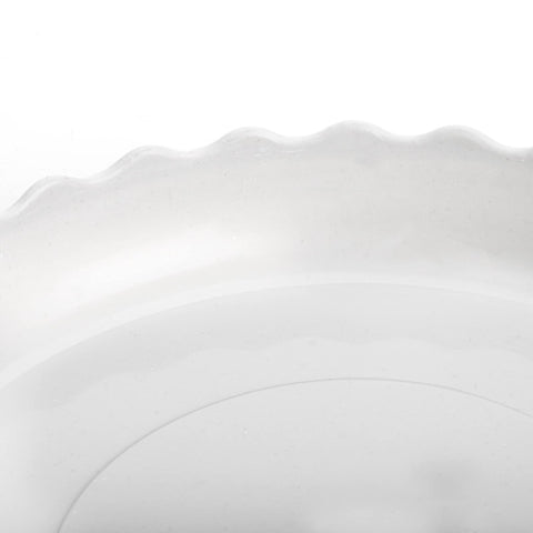 ZOOFOX wave plant saucer 10-inch sturdy drip tray for outdoor pots.