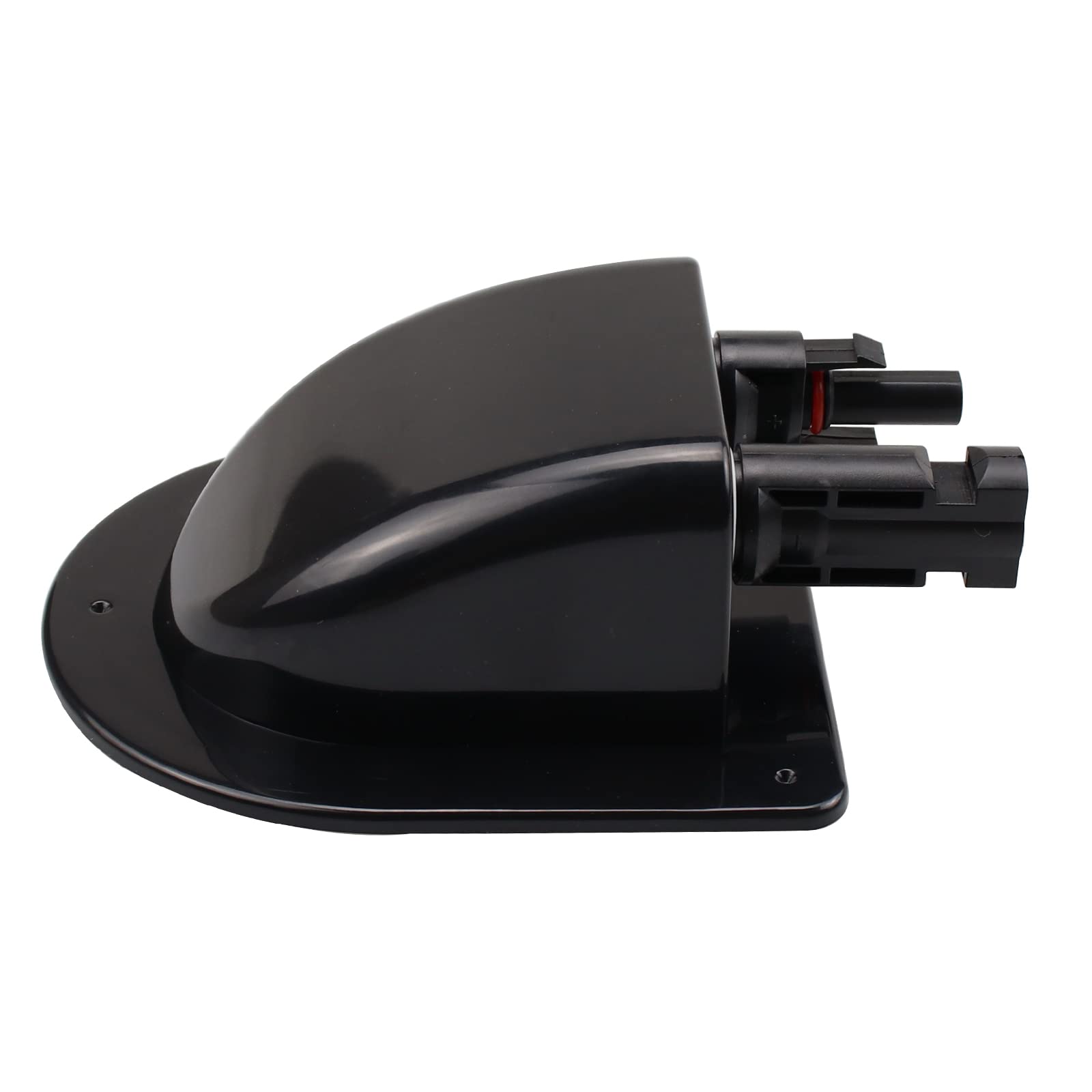 ZOOKOTO dual cable entry housing with black gland enables clean cable routing.