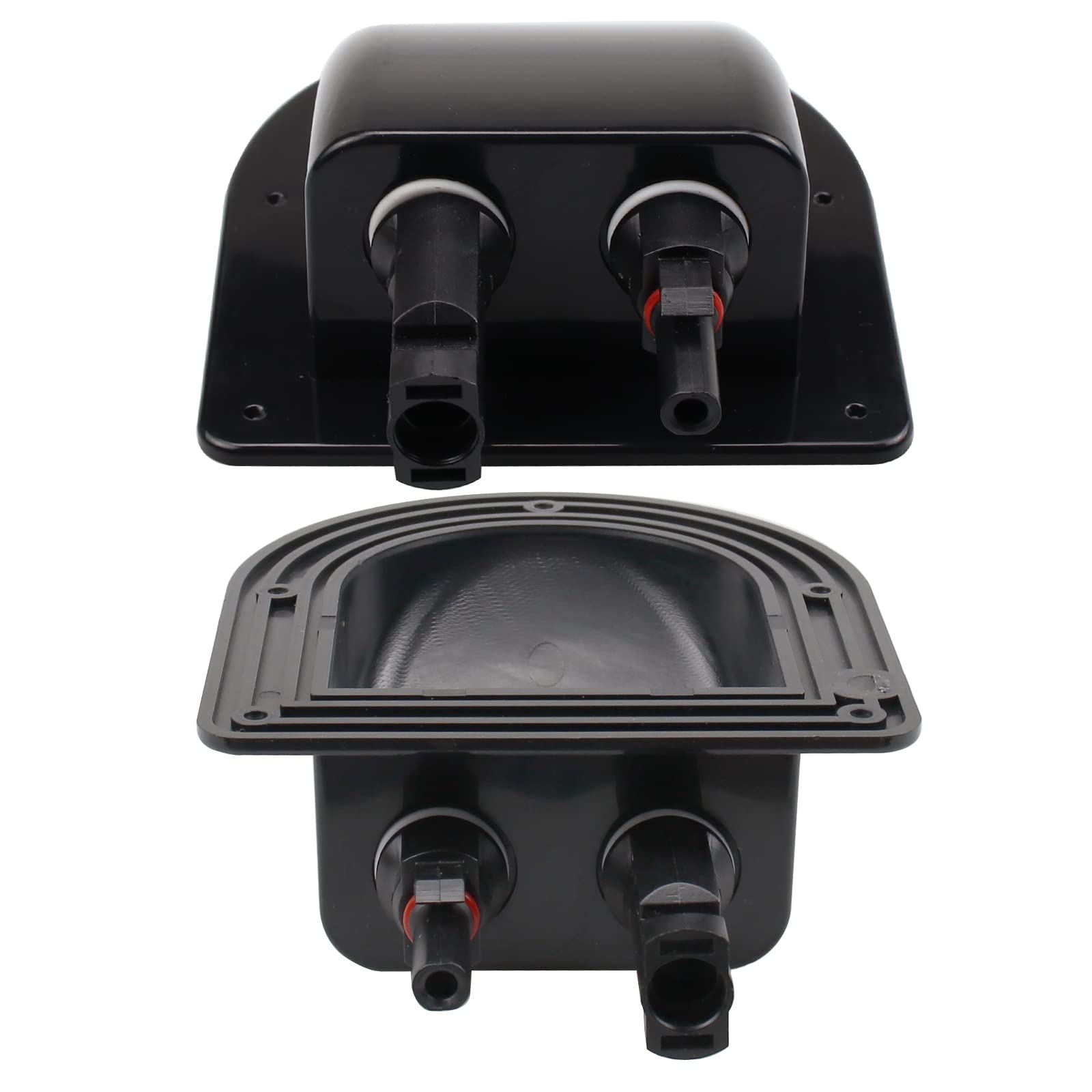 ZOOKOTO installation-cap with screw-slot simplifies sealing and mounting.