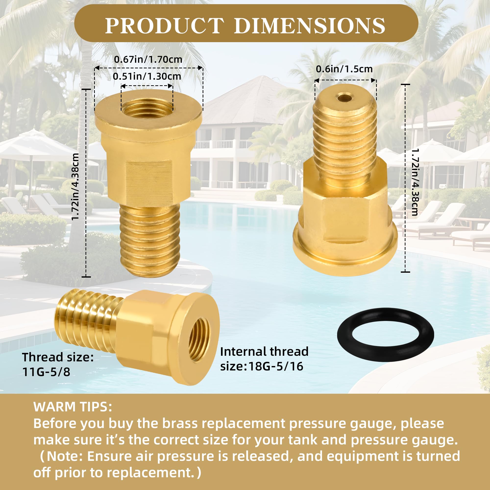 Zookpr air-relief-adapter close-up highlights compact design for simple pressure release