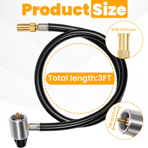 Zookpr brass connector ensures leak-proof hose connections for camping