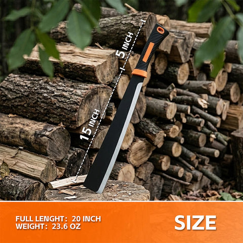 ZoomLZ Machete package shows sturdy iron components included.
