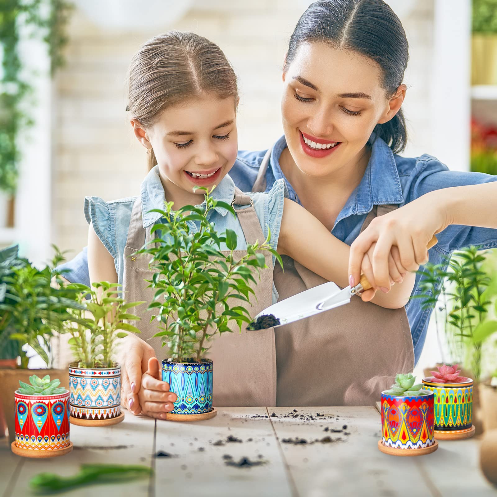Giftable spring set ideal for housewarmings, birthdays, and Mother's Day.