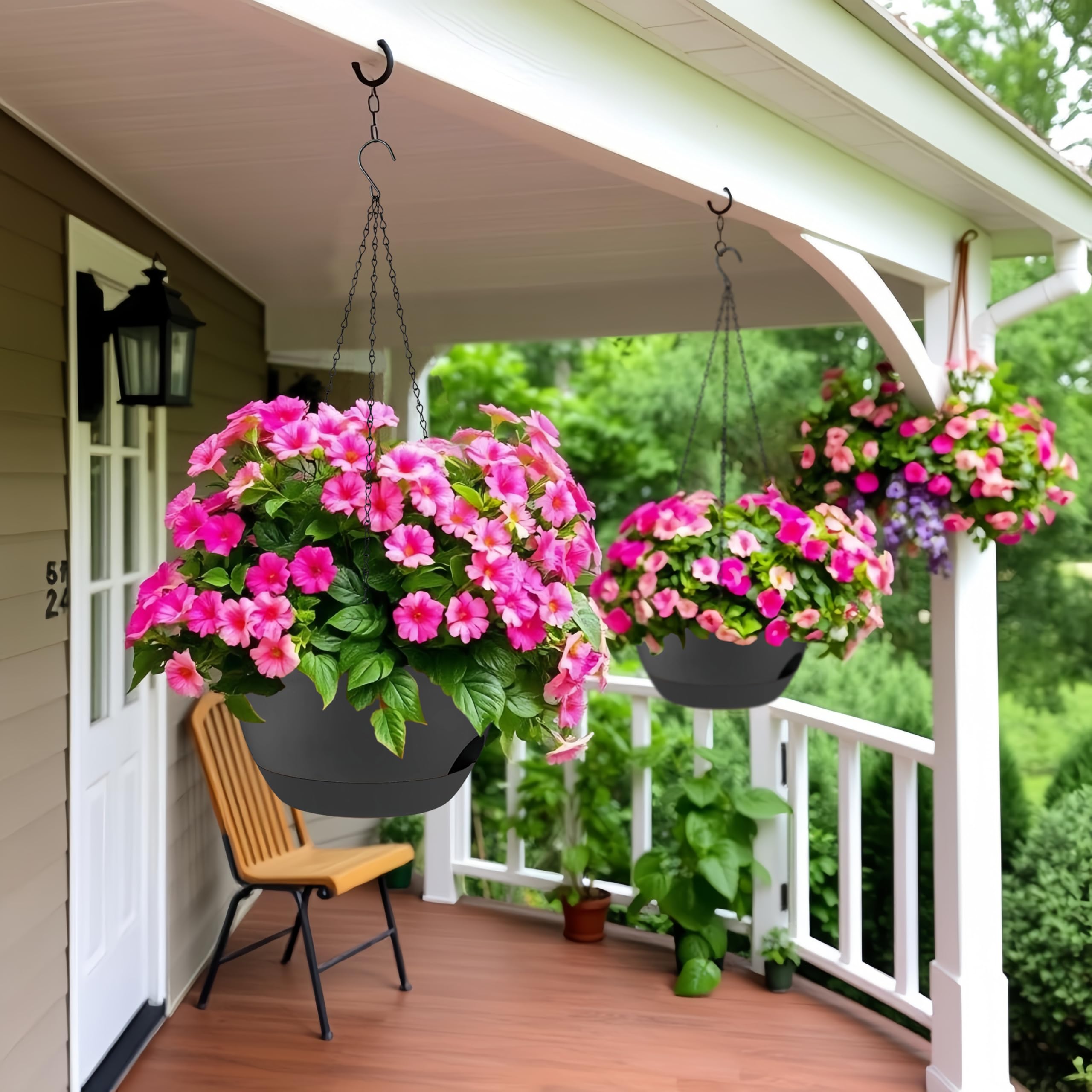 Zople self-watering planters reduce daily watering needs for busy plant lovers.