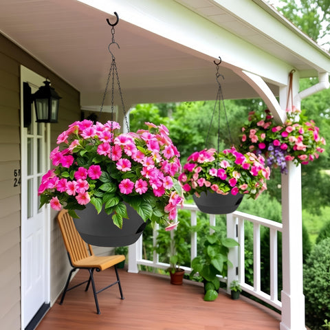Zople self-watering planters reduce daily watering needs for busy plant lovers.