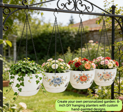 Zople bottom drainage holes promote root aeration for healthier indoor or outdoor plants.