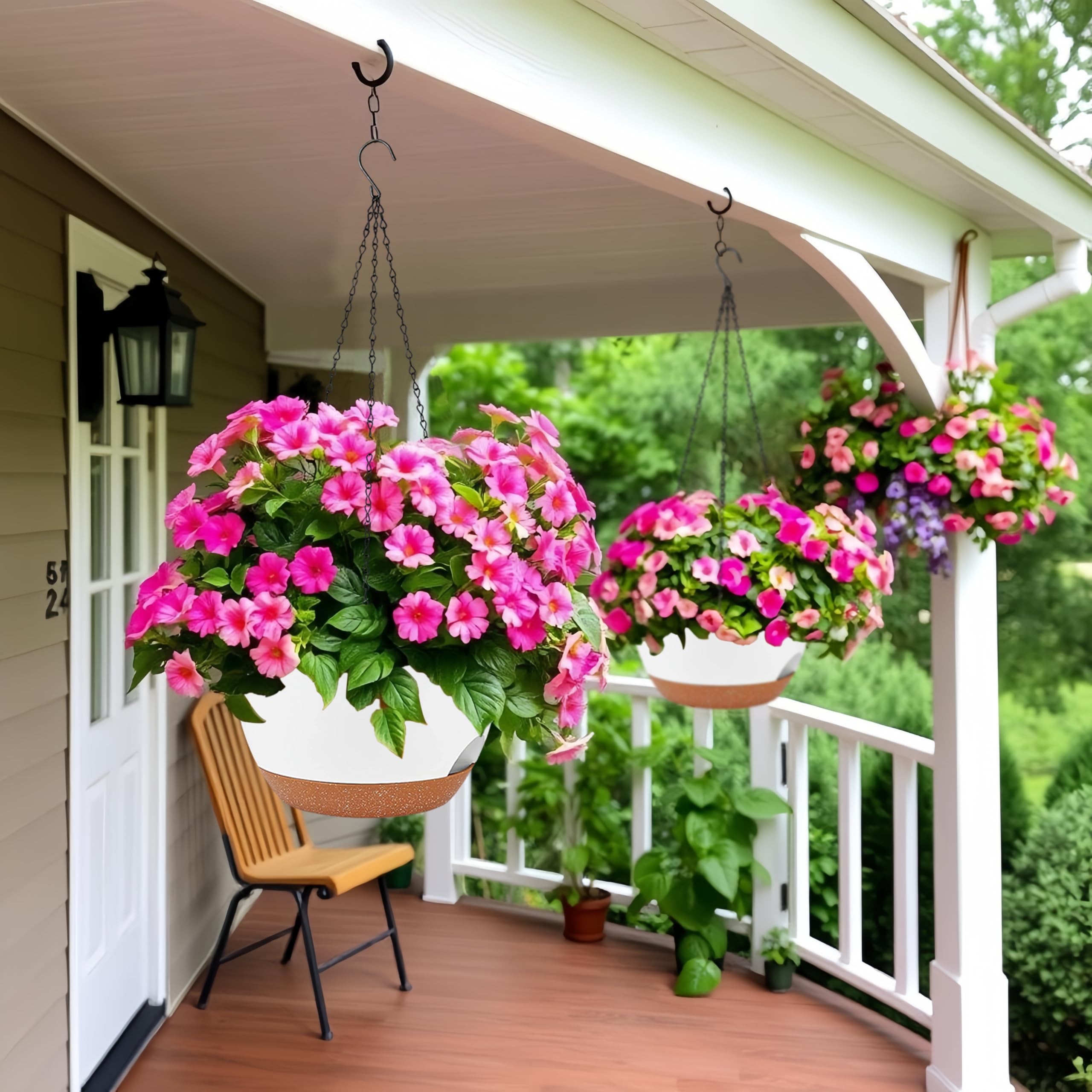 Zople self-watering planters reduce daily watering chores.