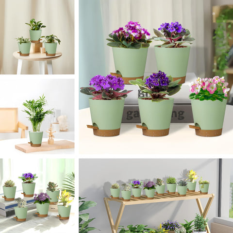 Zople 5-inch pot suitable for indoor and outdoor plants