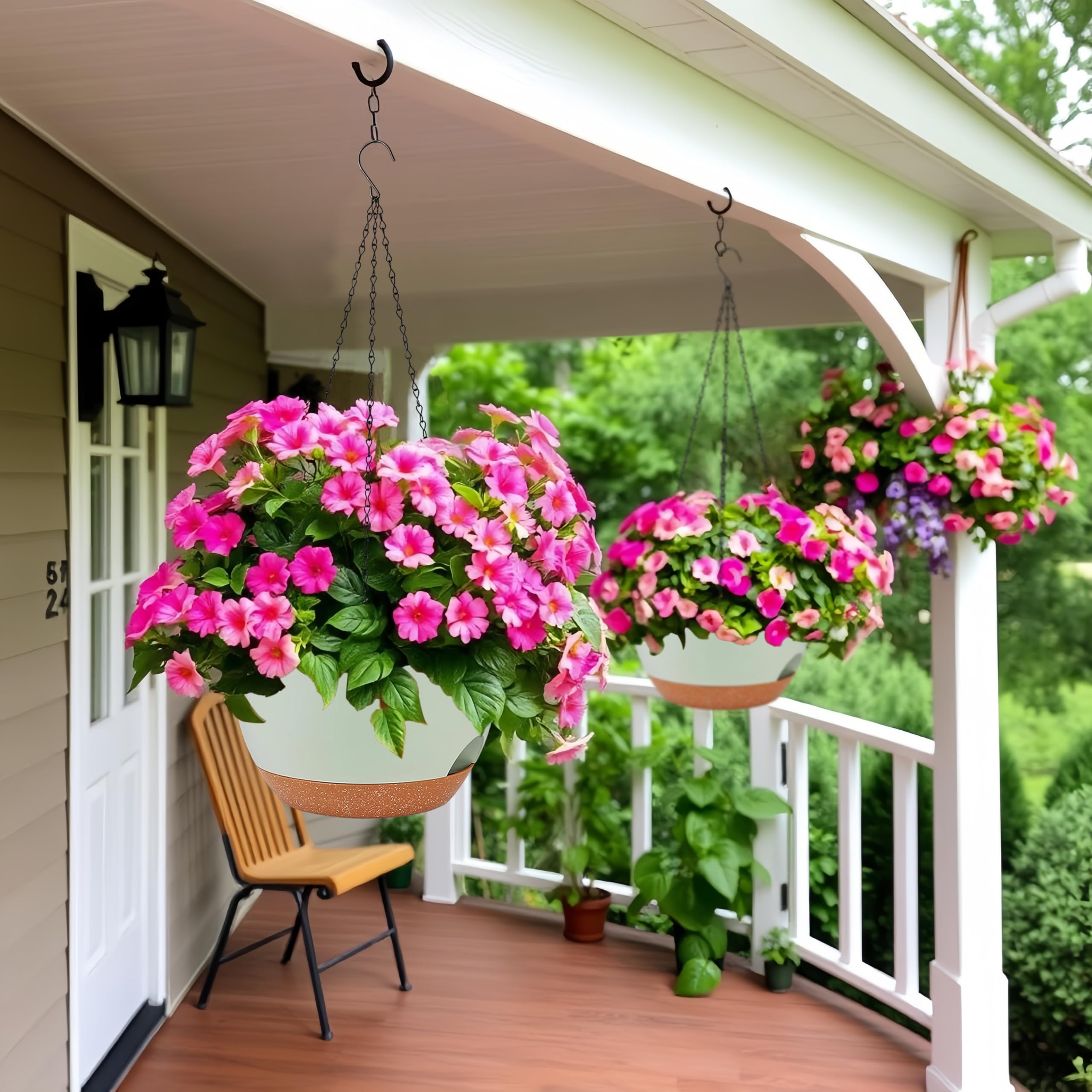 Zople matte-finish design complements decor with easy setup