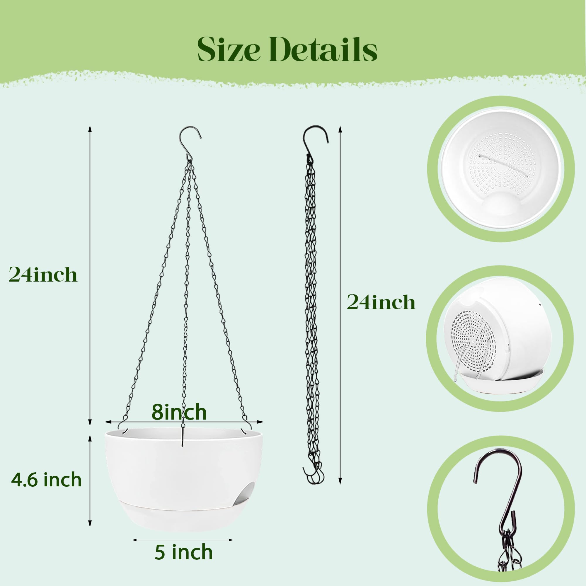 Zople planter reservoir and cotton rope enable steady moisture for thriving plants during busy weeks.